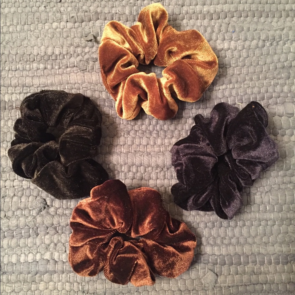Velvet Scrunchies